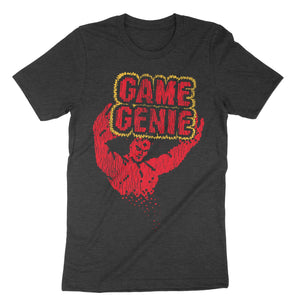 Game Genie Shirt-T-Shirts-Shirtasaurus-Premium-XS-Heather Charcoal-Shirtasaurus