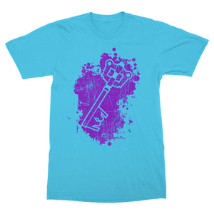 Blade Splash Shirt-T-Shirts-Shirtasaurus-Basic-M-Blue Horizon-Shirtasaurus