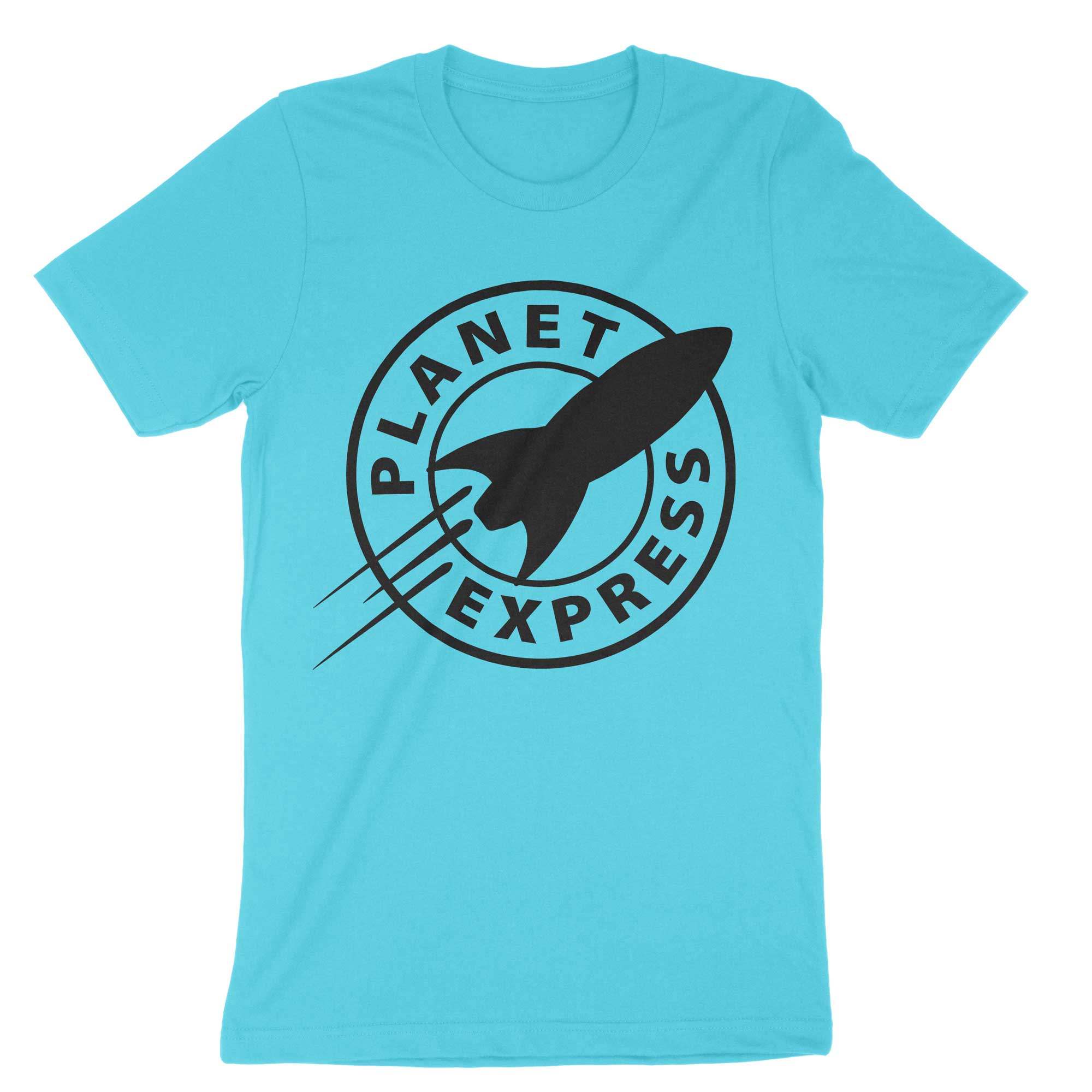Planet Express Shirt-T-Shirts-Shirtasaurus-Premium-S-Turqoiuse-Shirtasaurus