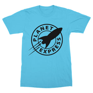 Planet Express Shirt-T-Shirts-Shirtasaurus-Basic-S-Blue Horizon-Shirtasaurus