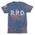 RPD Heavy Wound Tri-Blend Shirt-T-Shirts-Shirtasaurus-Premium-XS-Triblend Navy Bleached-Shirtasaurus