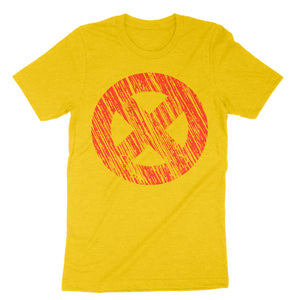 X Logo Distressed Vintage Shirt-T-Shirts-Shirtasaurus-Premium-XS-Heather Mustard-Shirtasaurus