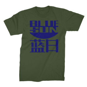 Blue Sun Shirt-T-Shirts-Shirtasaurus-Basic-S-Military Green-Shirtasaurus